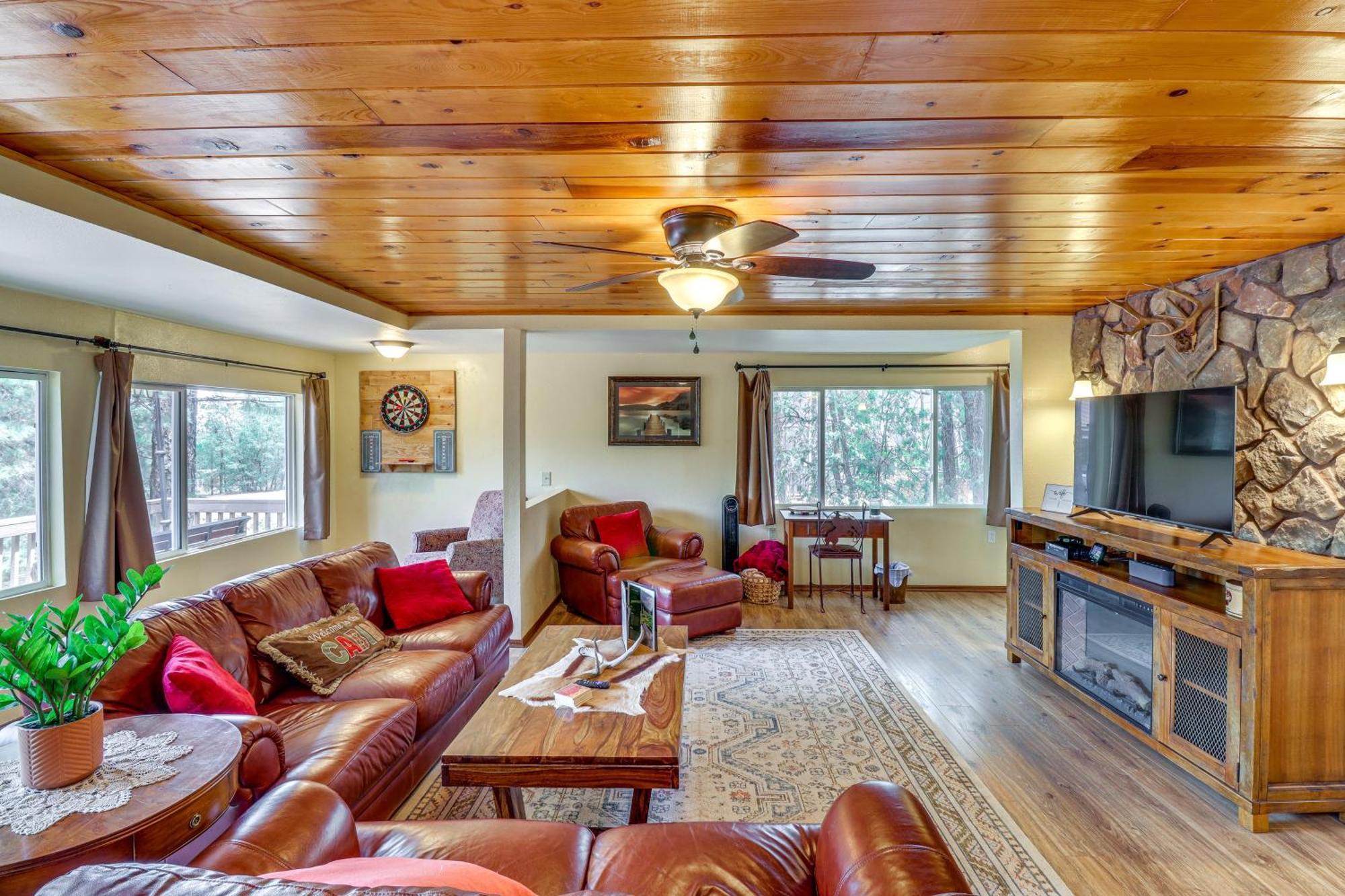 Show Low Cabin With Bbq And Fire Pit Pets Welcome! Exteriör bild