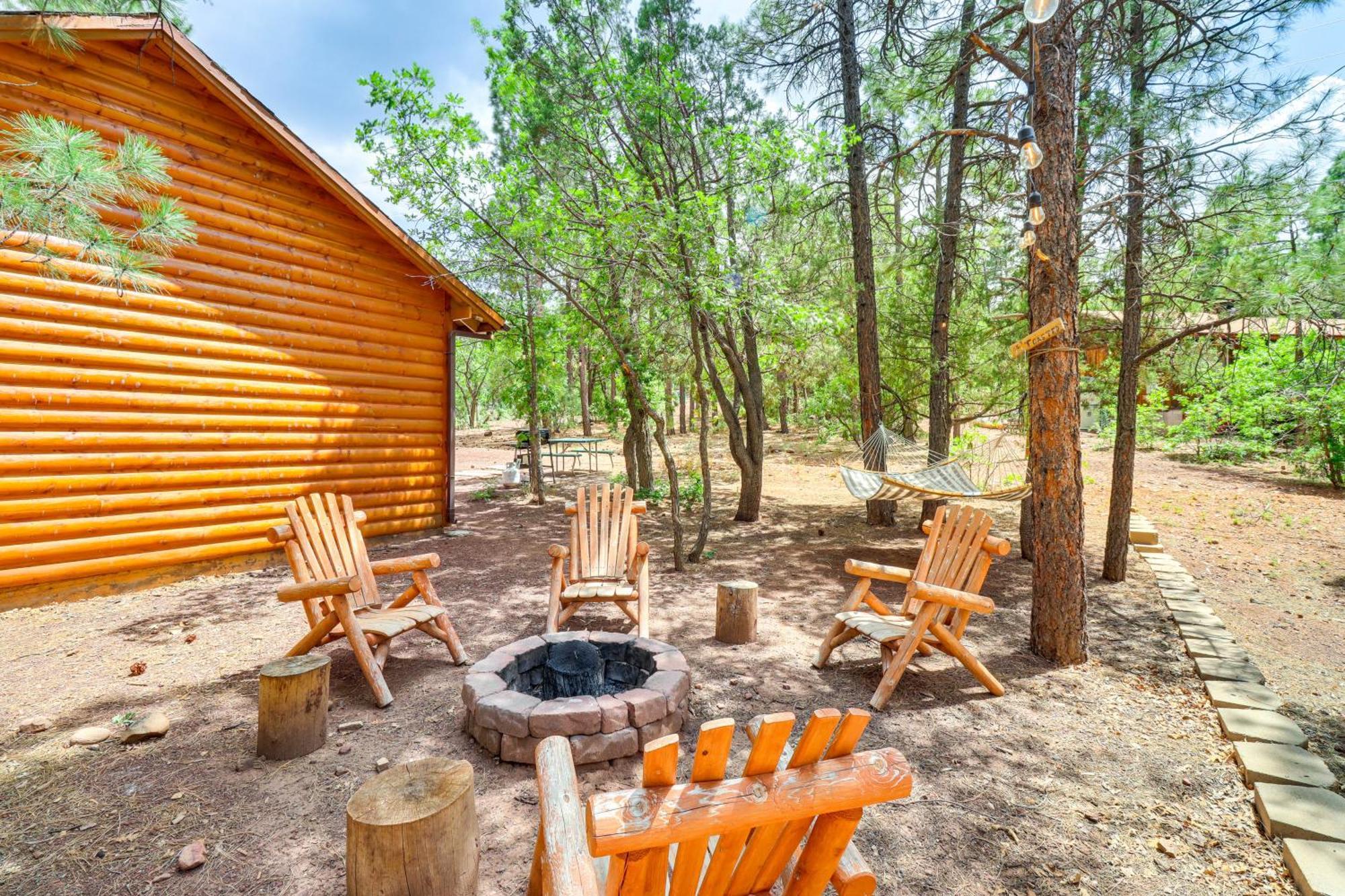 Show Low Cabin With Bbq And Fire Pit Pets Welcome! Exteriör bild