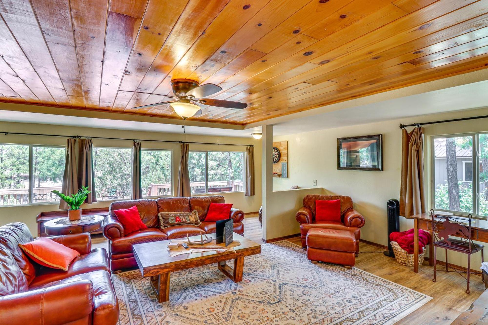 Show Low Cabin With Bbq And Fire Pit Pets Welcome! Exteriör bild