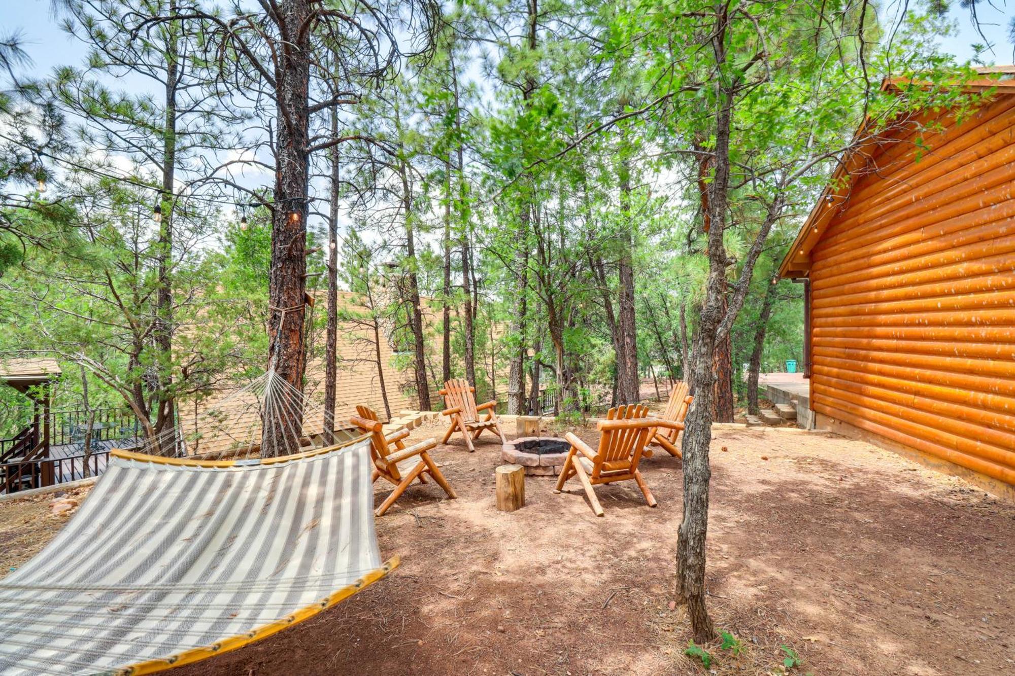 Show Low Cabin With Bbq And Fire Pit Pets Welcome! Exteriör bild